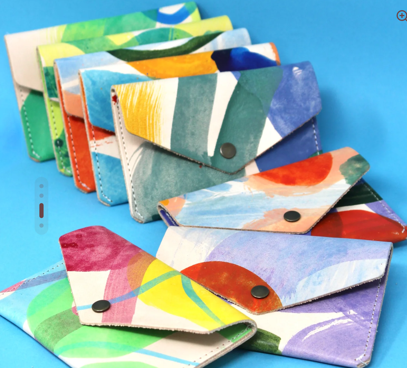 Hand painted Popper Purse - Ark