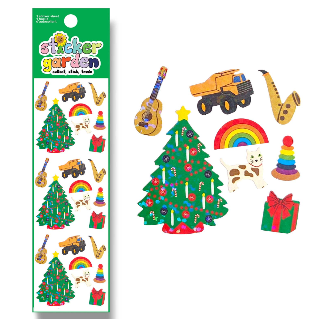 Collection autocollants retro - Sticker Garden