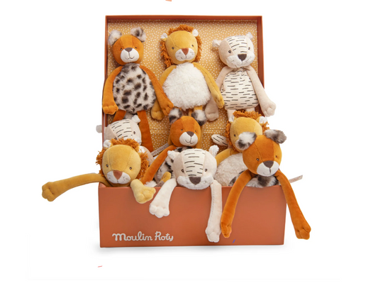 Peluches hochet - La Foret Mawa - Moulin Roty