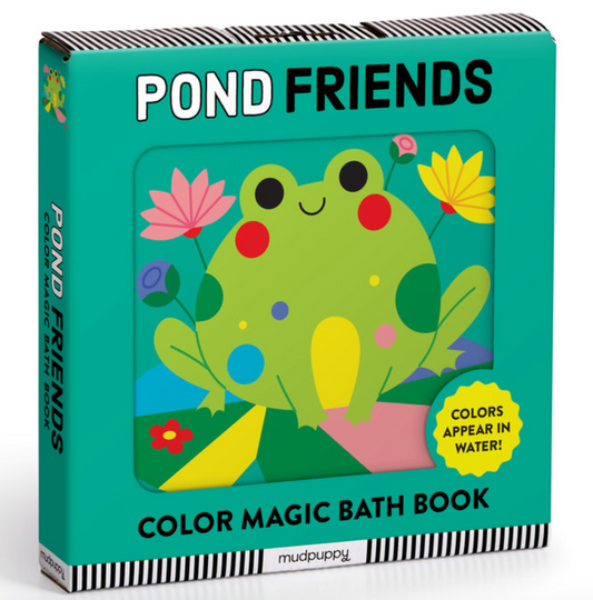 Livre magique pour le bain "Pond Friends" Color Magic Bath Book - Mudpuppy