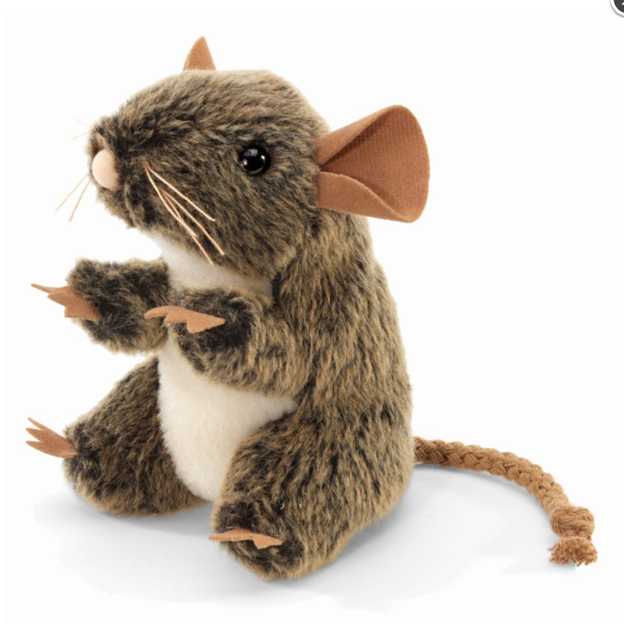 Marionnette mini souris des champs Field mouse - Folkmanis