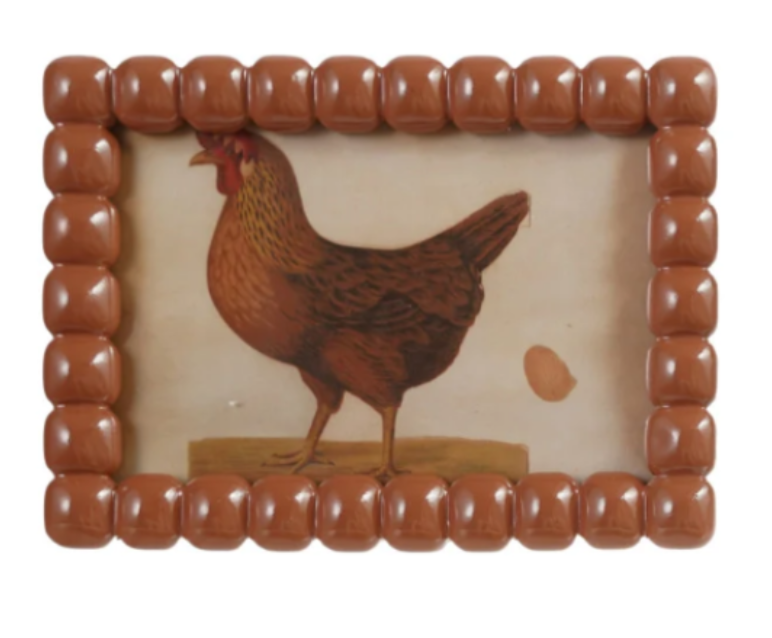 Cadre photo bleu et marron - Design Home Gift and Paper