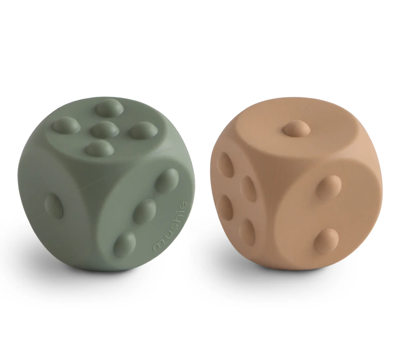 Cubes paquet de 2 - Dice Press Toy 2-Pack - Mushie