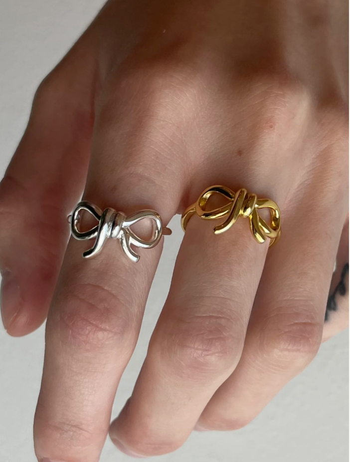 Ribbon Ring - Bague Noeud - Shayelily Jewelry