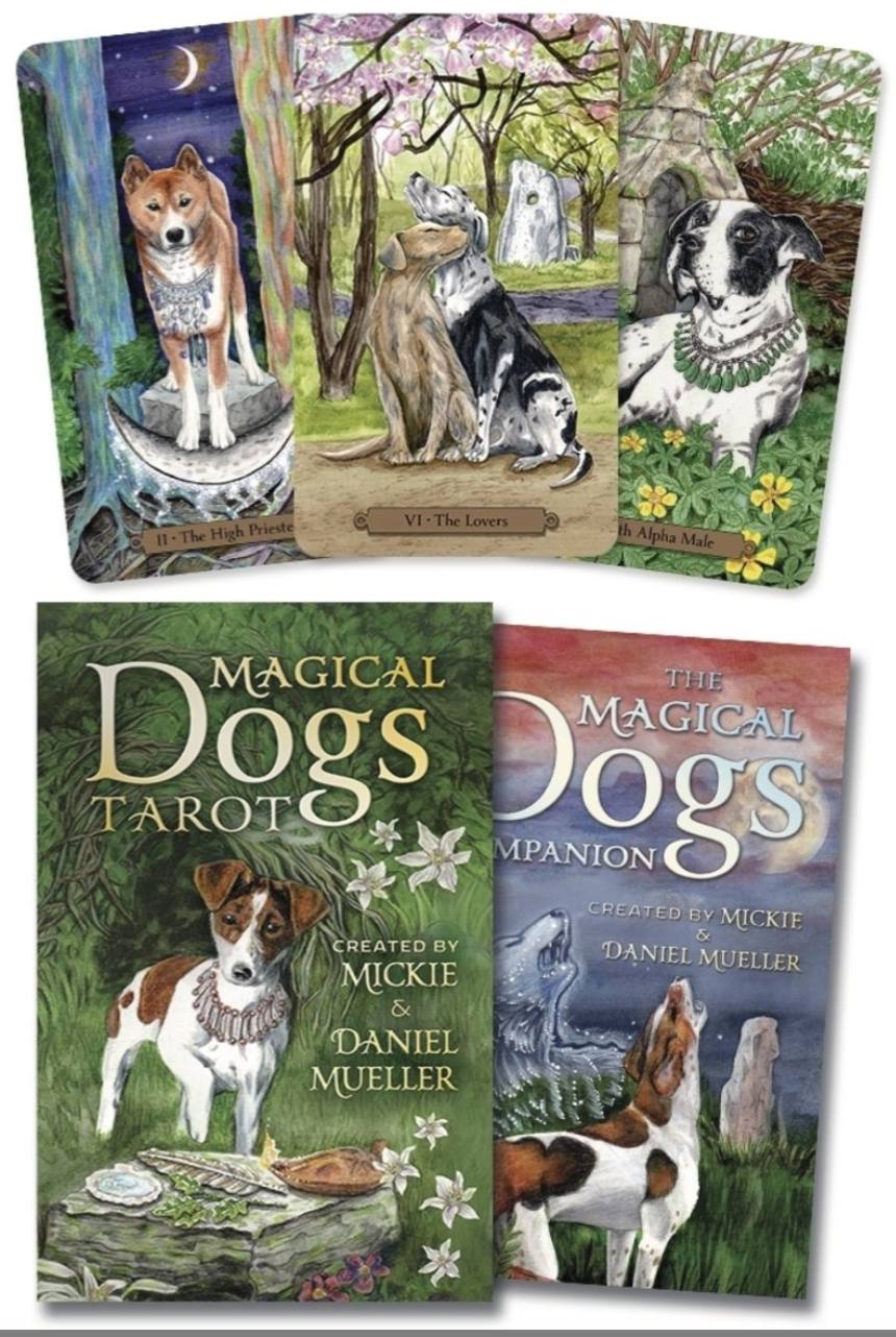 Magical Dogs Tarot Chien - LLewellyn Books