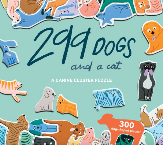 Casse-tête ''299 Dogs (and a cat)'' Puzzle - Laurence King