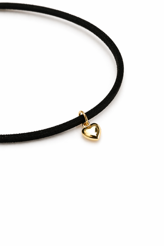 Collier Cœur d'or - Grow Accesorios