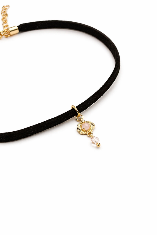 Collier Quartz rose - Grow Accesorios