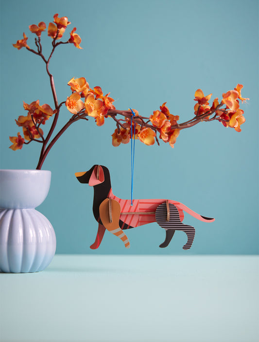 Dachshund - Teckel ornement 3D - Studio Roof