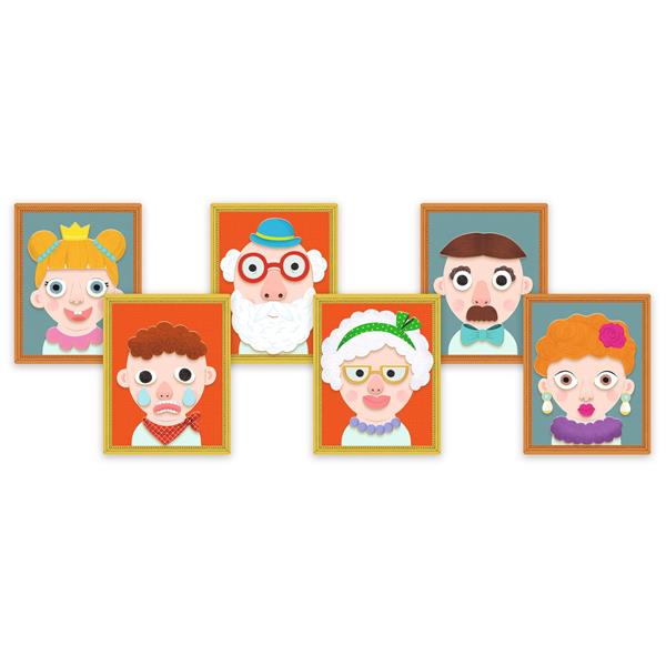 Jeu magnétique Inzebox Portraits - Djeco