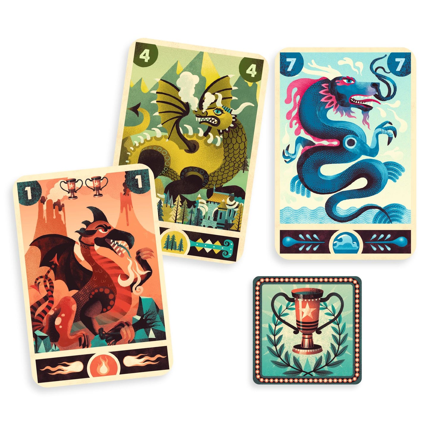 Jeu Dragon Deck - Djeco