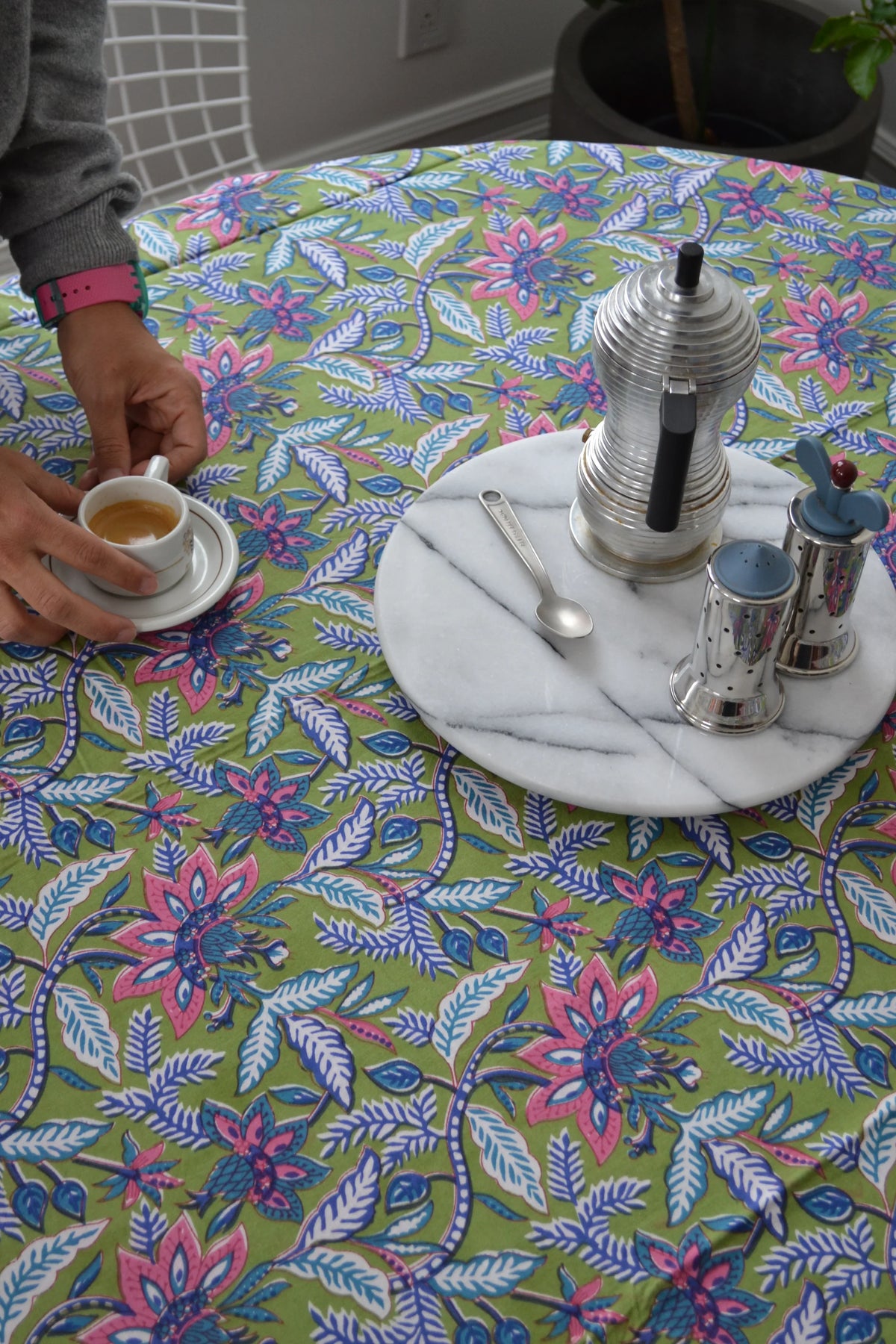 Nappes de table en coton - Christèle avec un L
