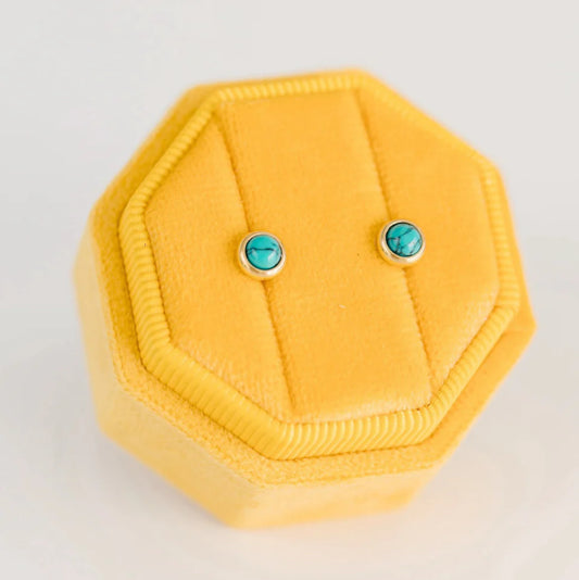 Boucles turquoise - Pierced Co