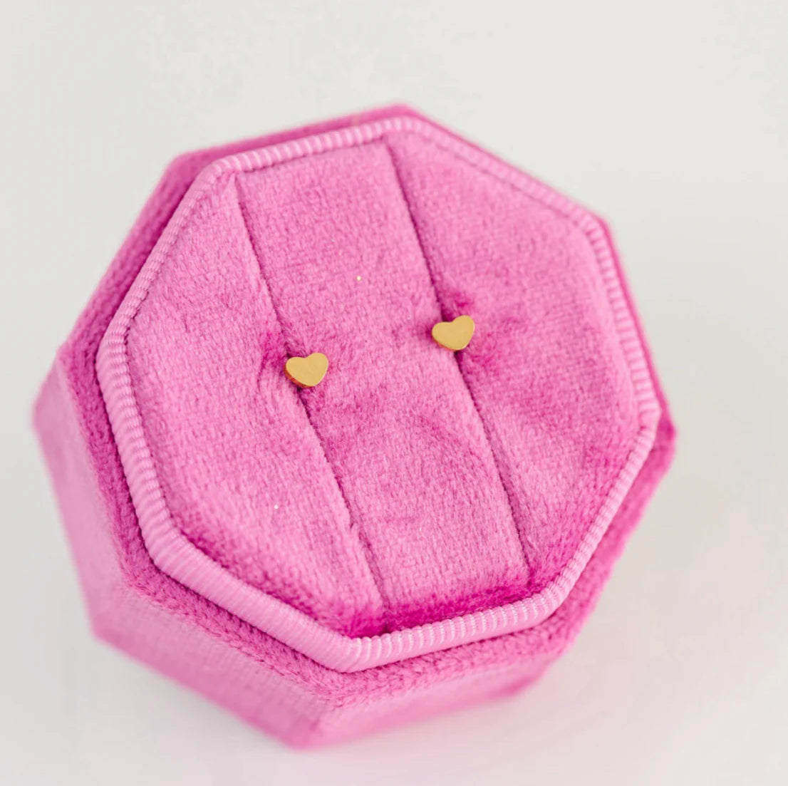 Boucles petits coeurs - Tiny Classic Heart - Pierced Co