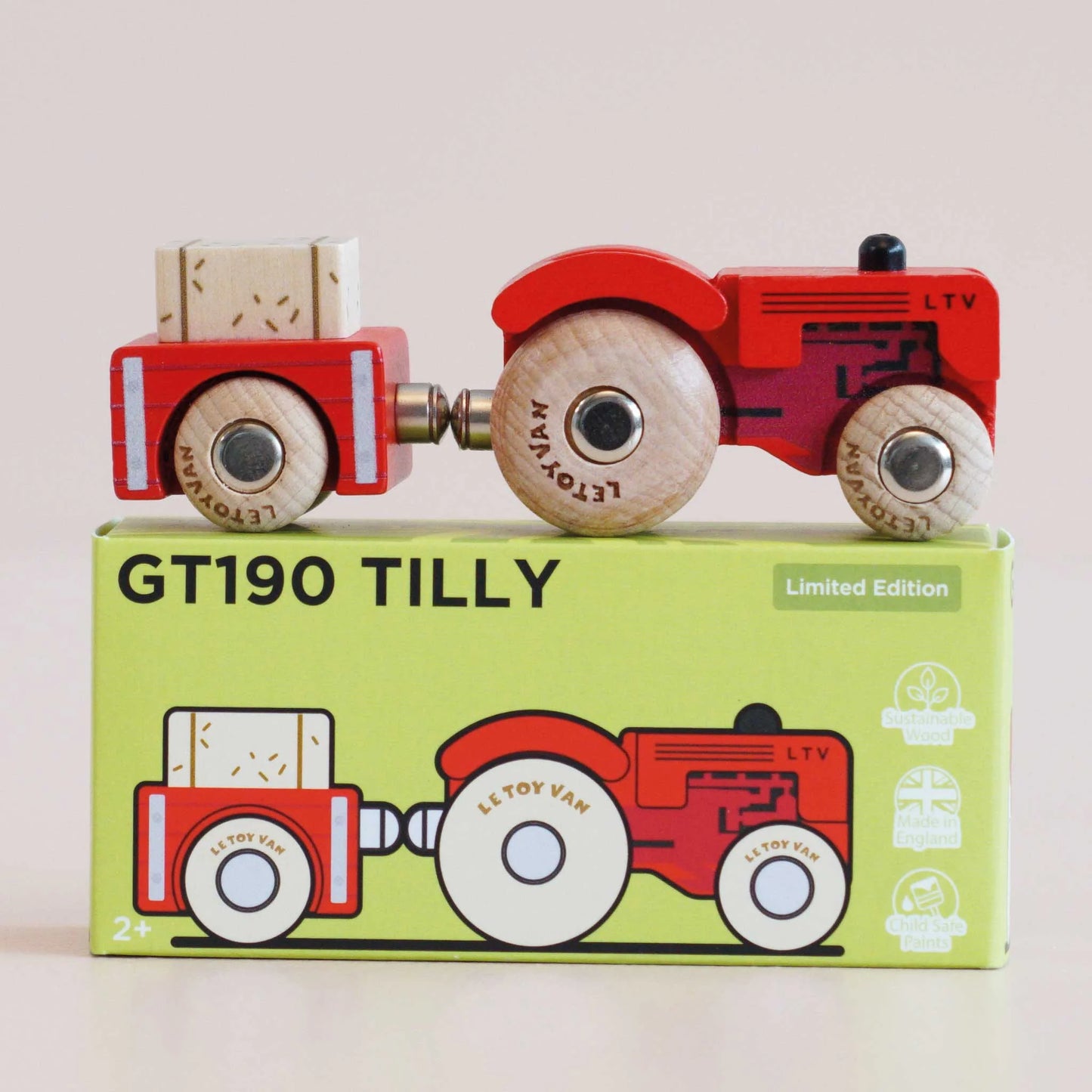 Tilly tracteur en bois - Le Toy Van