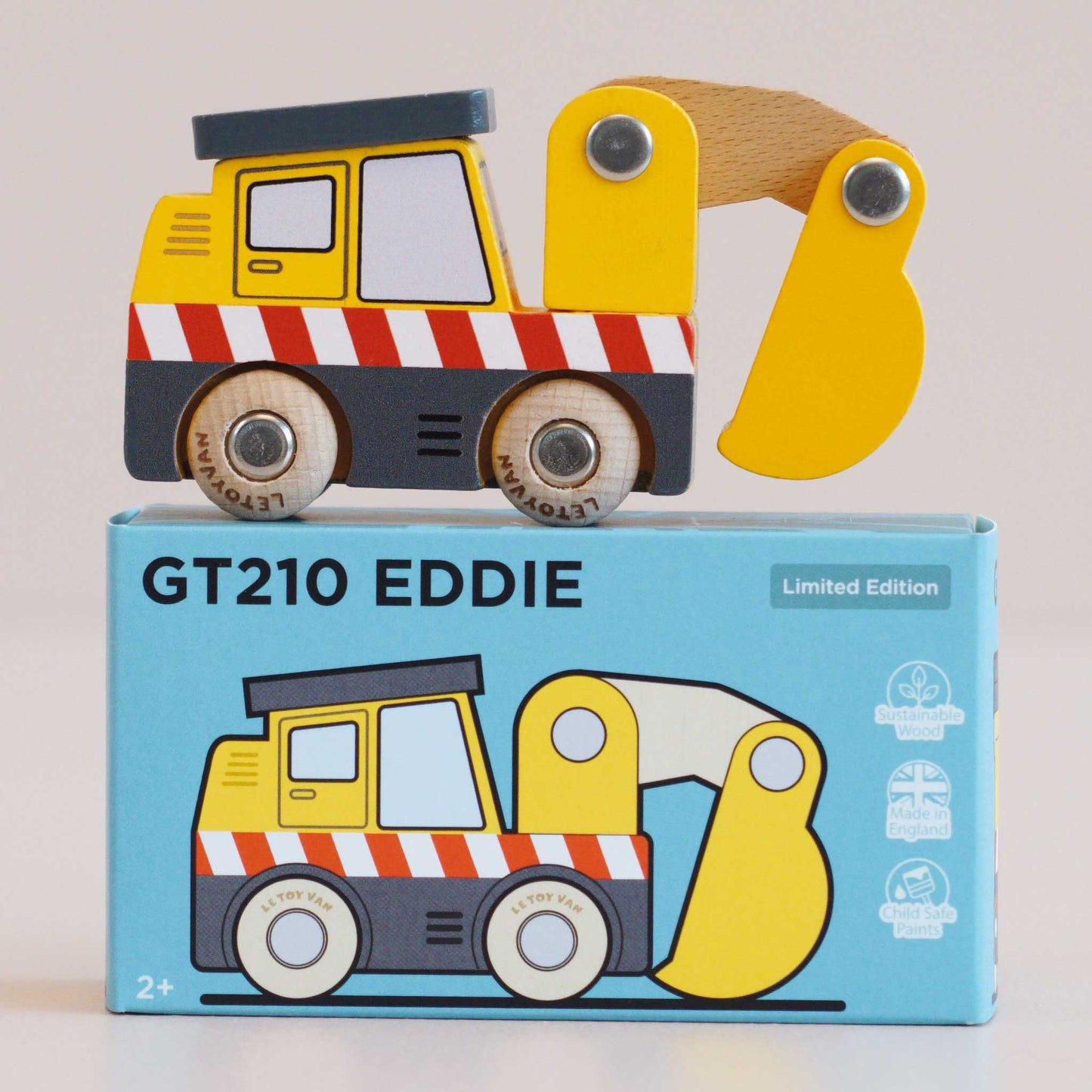 Eddie pelleteuse en bois - Le Toy Van