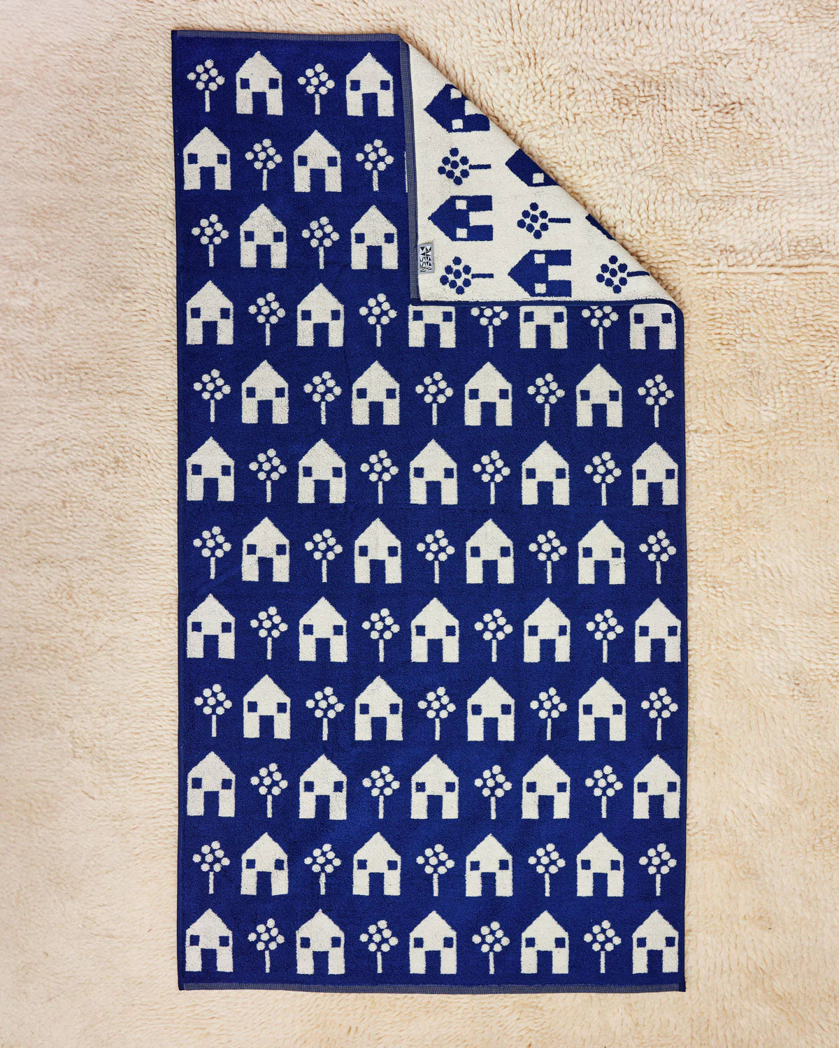 Collection serviettes ''Navy Pattern'' à l'unité - Dusen Dusen