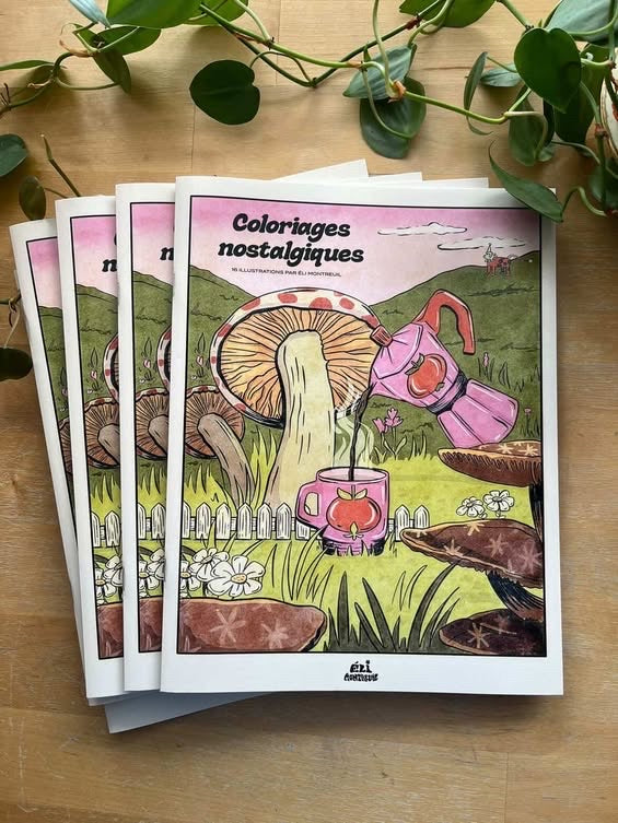 Coloriages Nostalgiques - Eli Montreuil