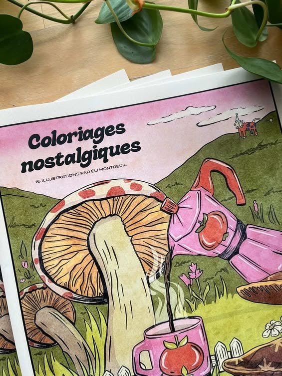 Coloriages Nostalgiques - Eli Montreuil