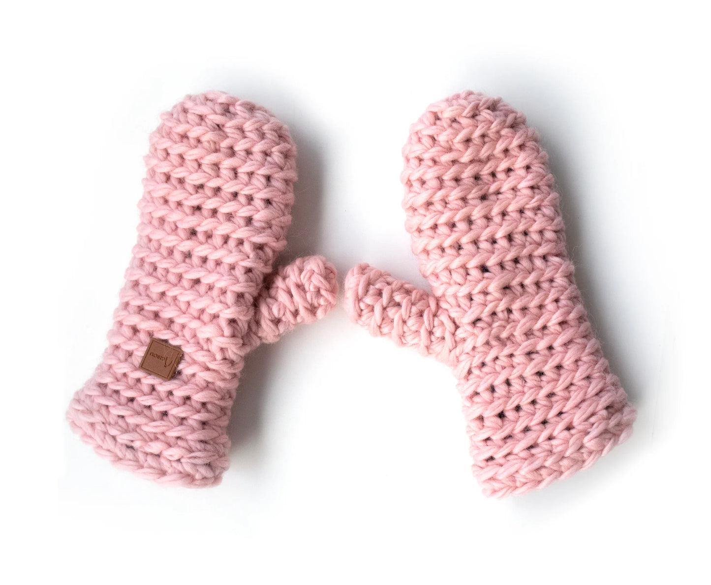 Hand-knitted Mittens-3 color choices-Gibou