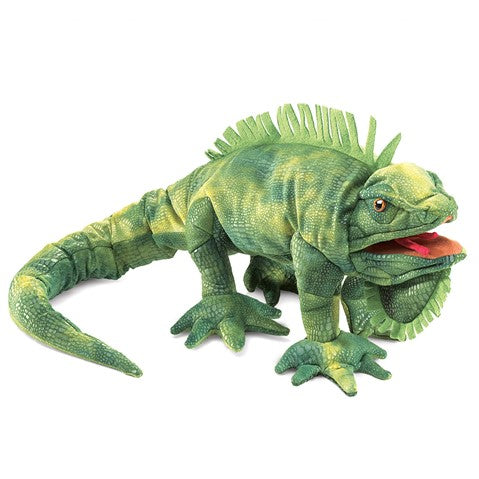 Mini lizard collared lizard puppet-Folkmanis