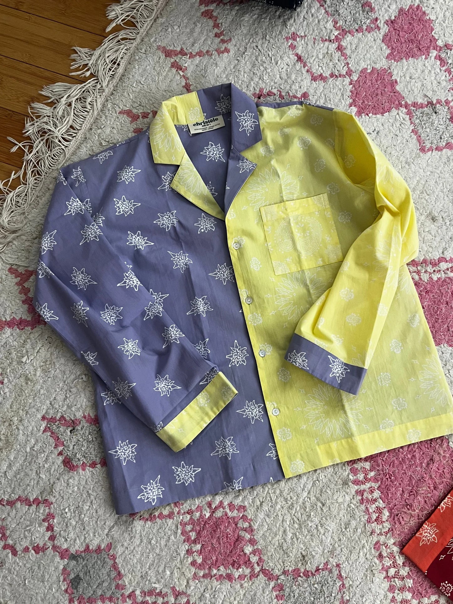 Collection Pyjamas Bicolores Artisane Studio - Christèle avec un L