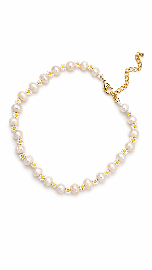 Collier Liveliness white - Grow Accesorios