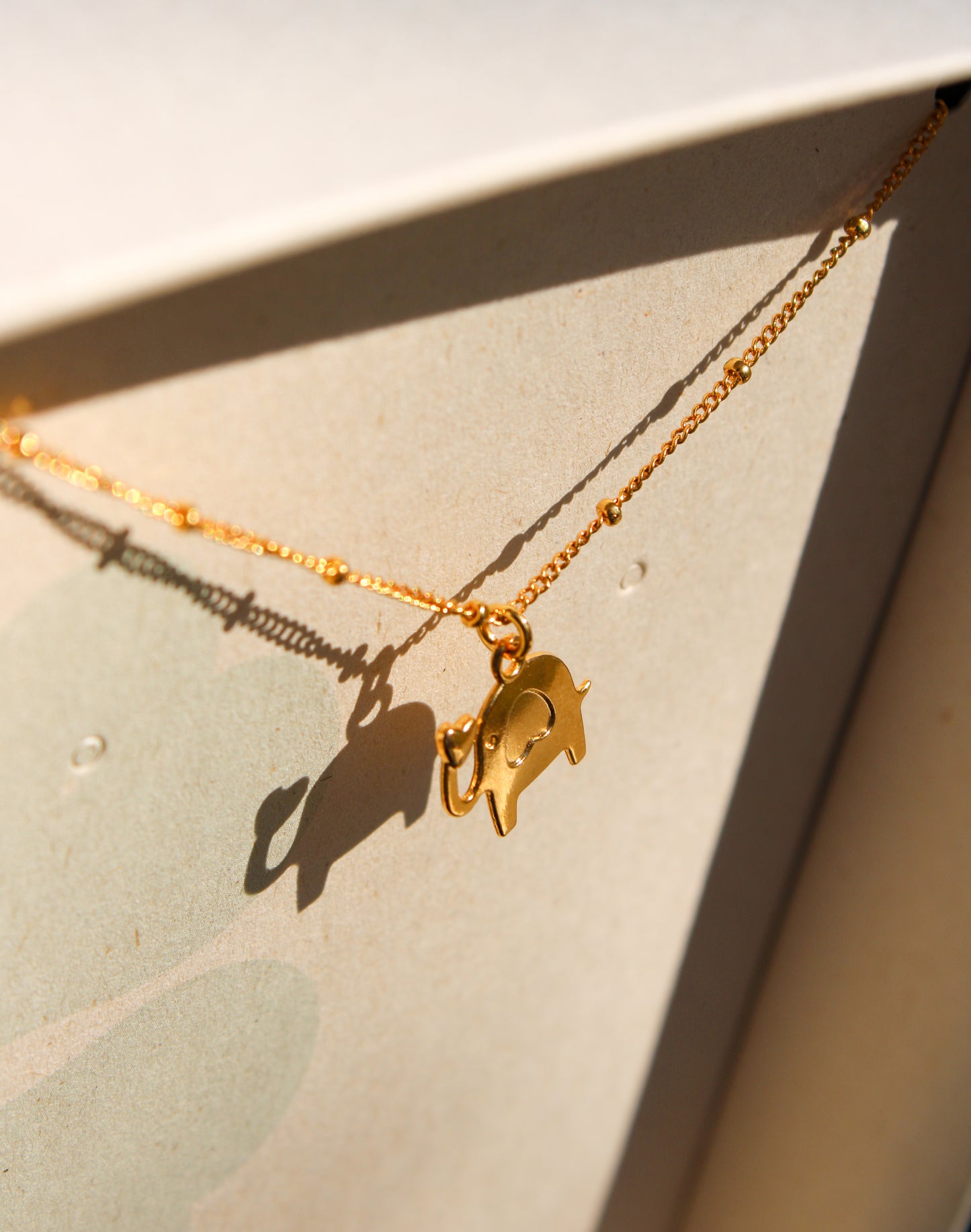 Lucky Elephant Necklace Collier - Grow Accesorios