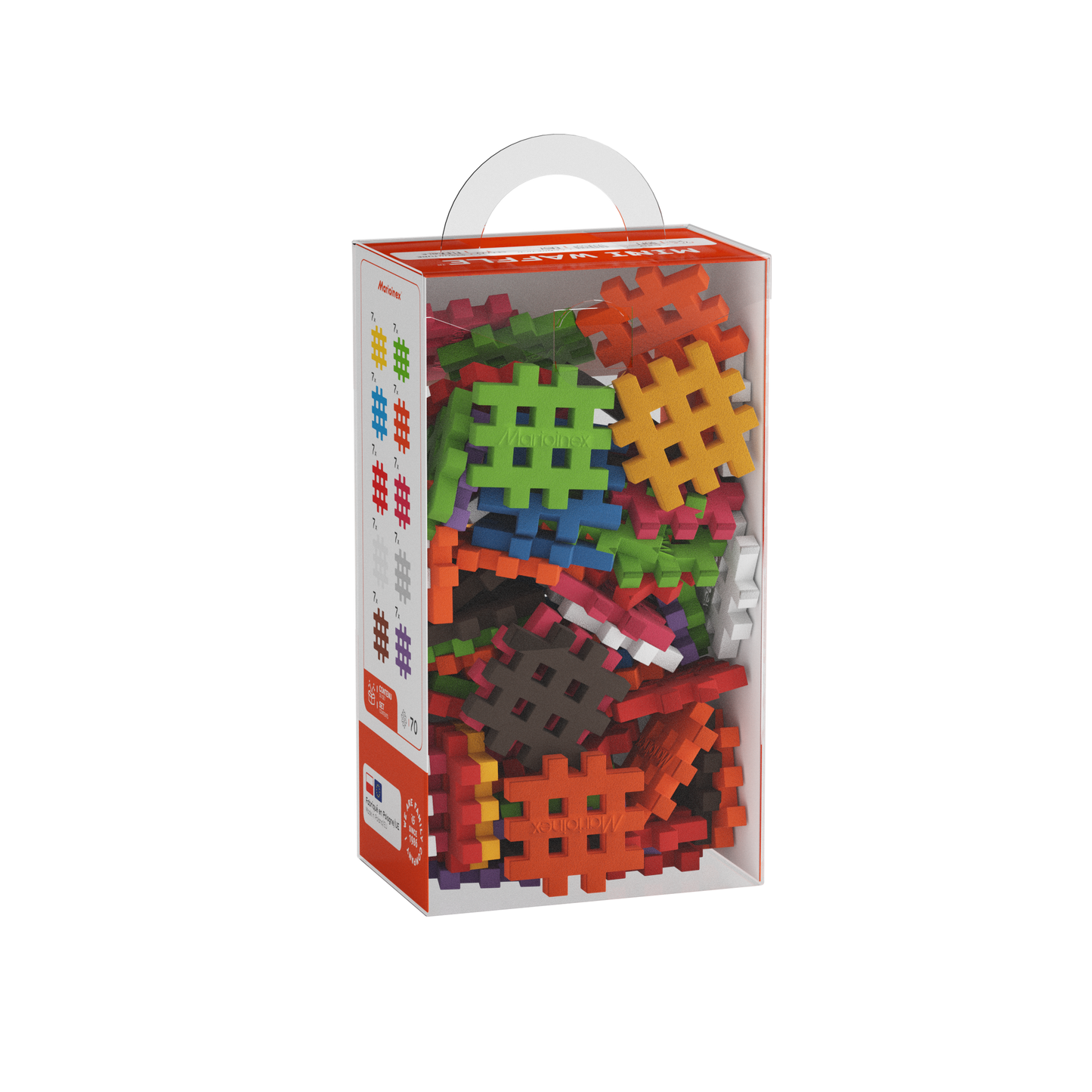 Jeu Mini Waffle - 70 pcs (FR-EN) - Djeco