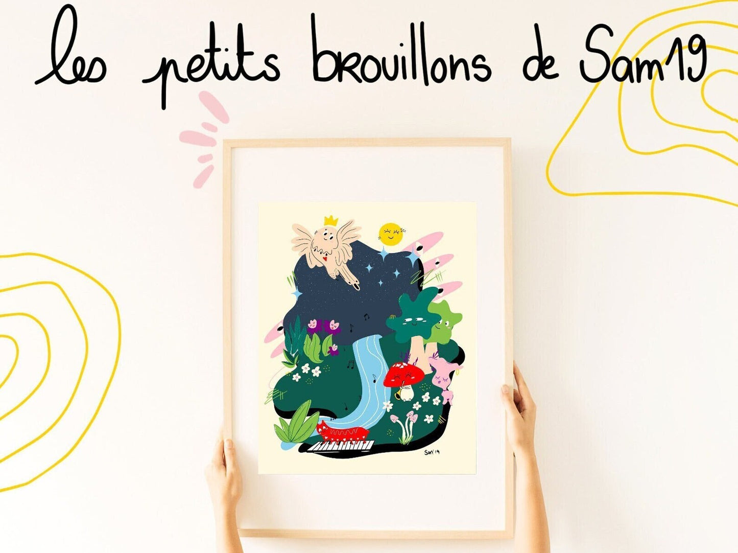 Collection Illustrations - Brouillons Sam