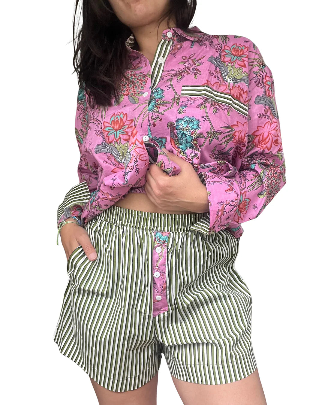 Pyjama ÉTÉ Robe/boxer - Christele avec un L