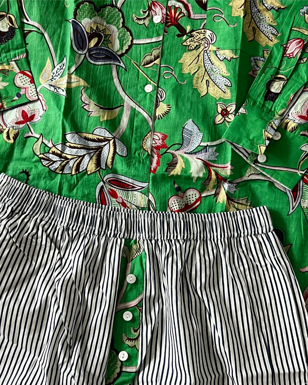 Pyjama ÉTÉ Robe/boxer - Christele avec un L
