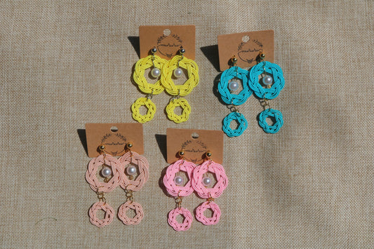 Boucles N. Double Aioimusubi Earring- STUDIO MURURU