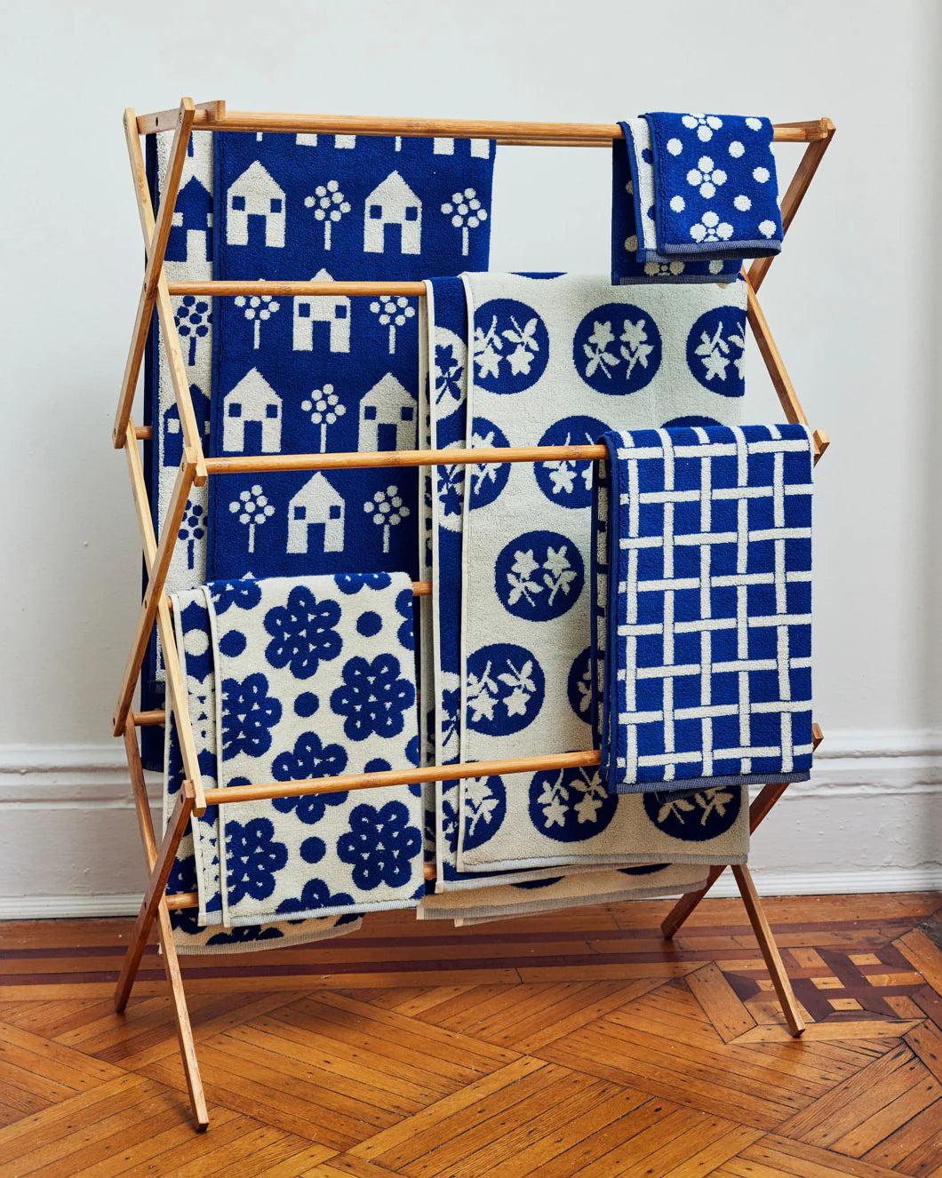Collection serviettes ''Navy Pattern'' à l'unité - Dusen Dusen
