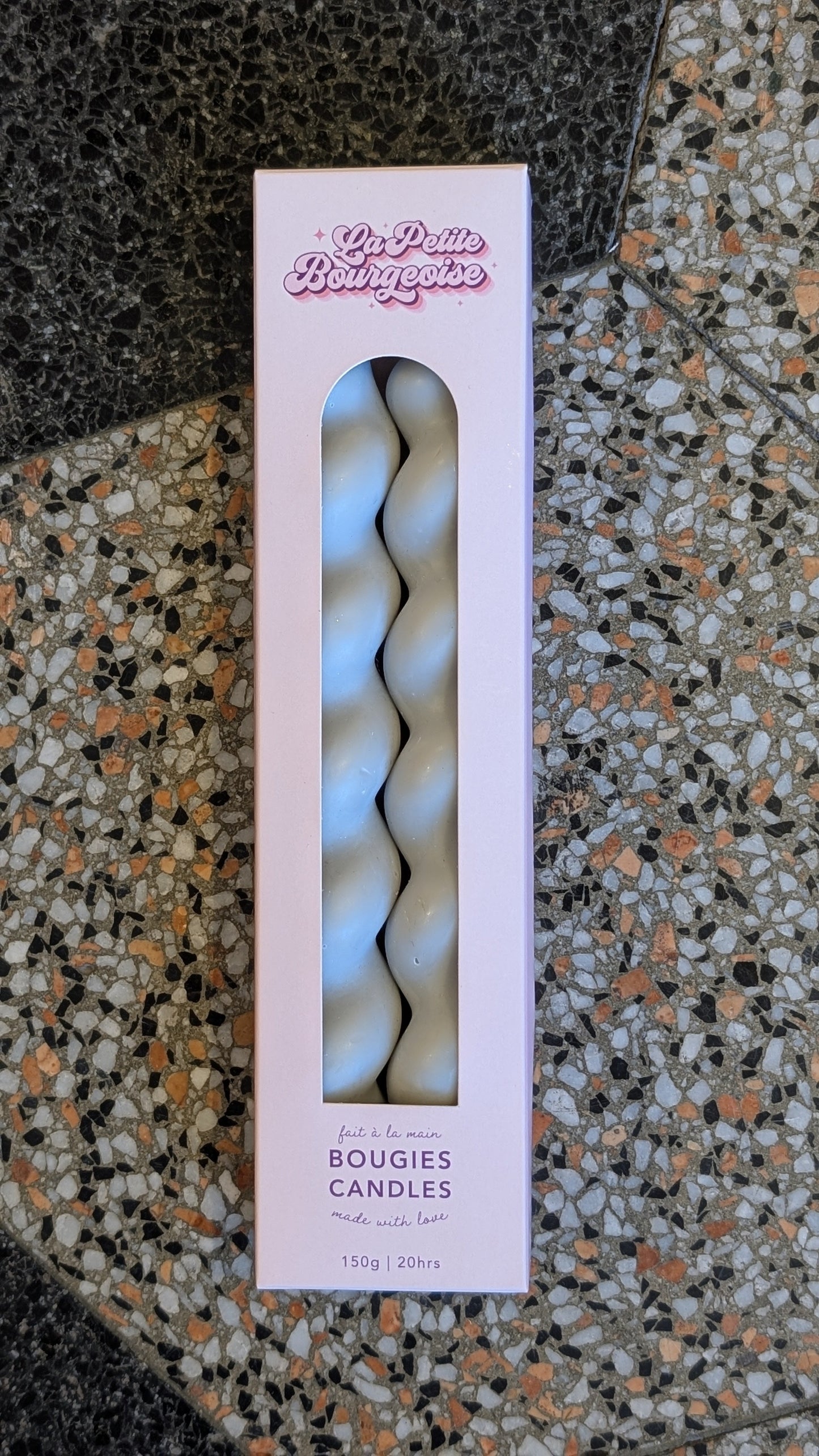 Paquet de 2 Bougies Spirales - La Petite Bourgeoise