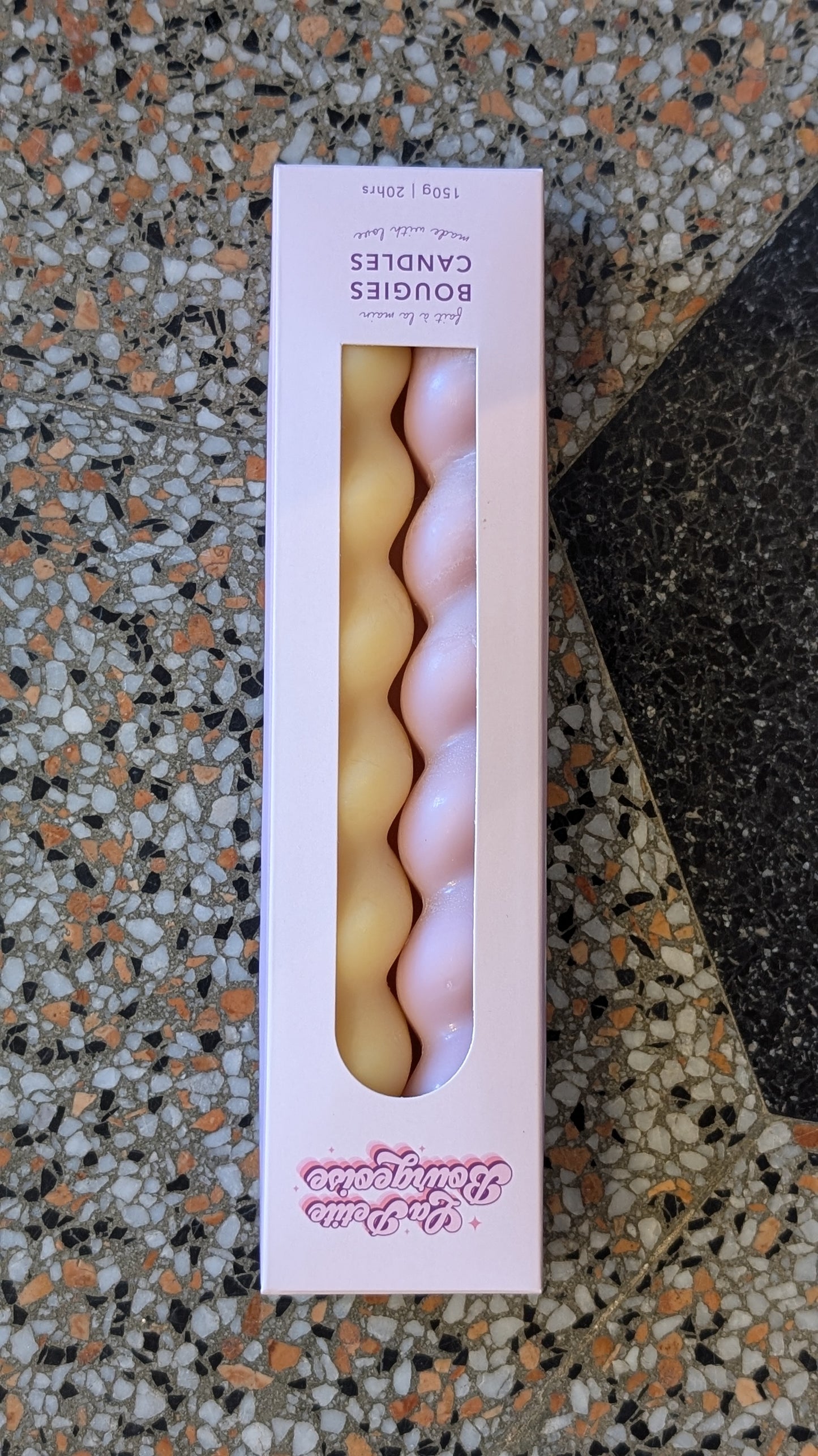 Paquet de 2 Bougies Spirales - La Petite Bourgeoise