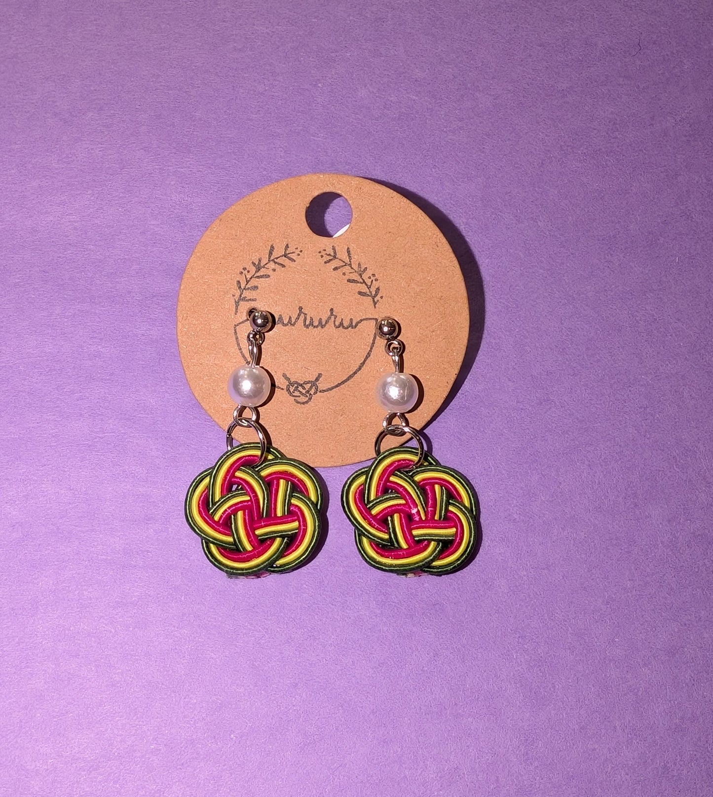 Boucles J. Umemusubi Drop Earrings - STUDIO MURURU