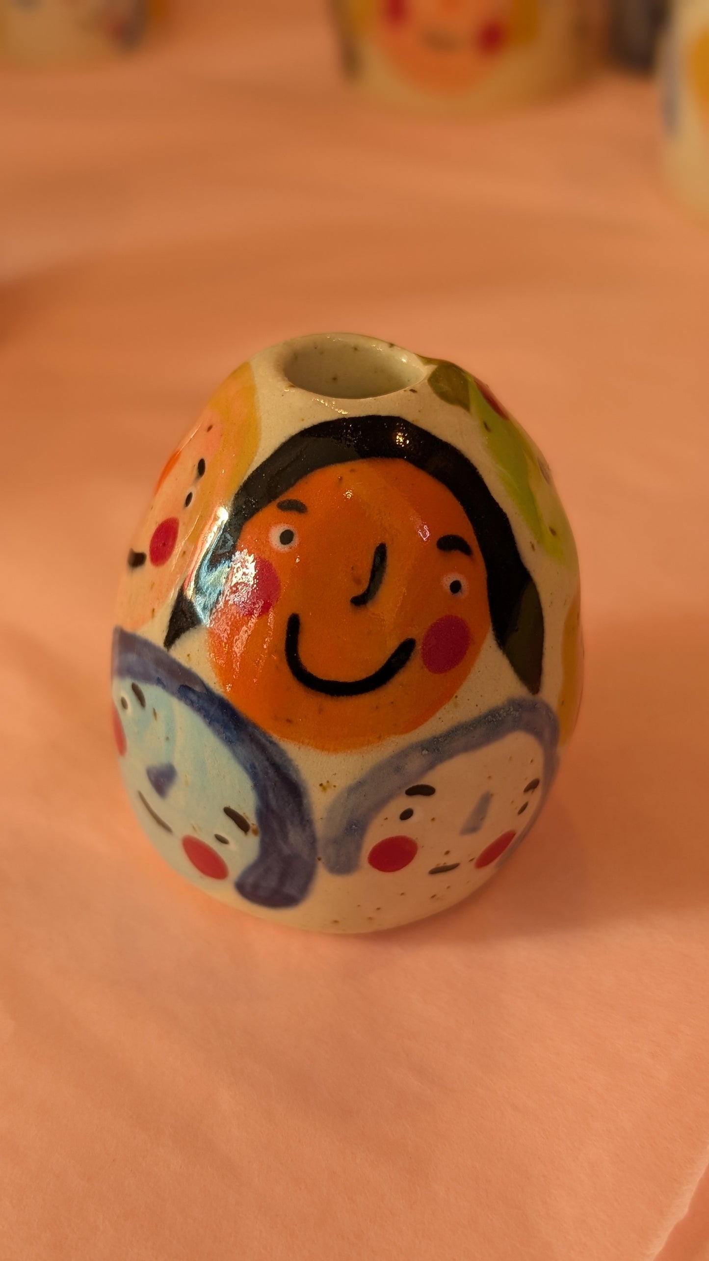 Collection Visages Tasses et Vases - Fraulein B.