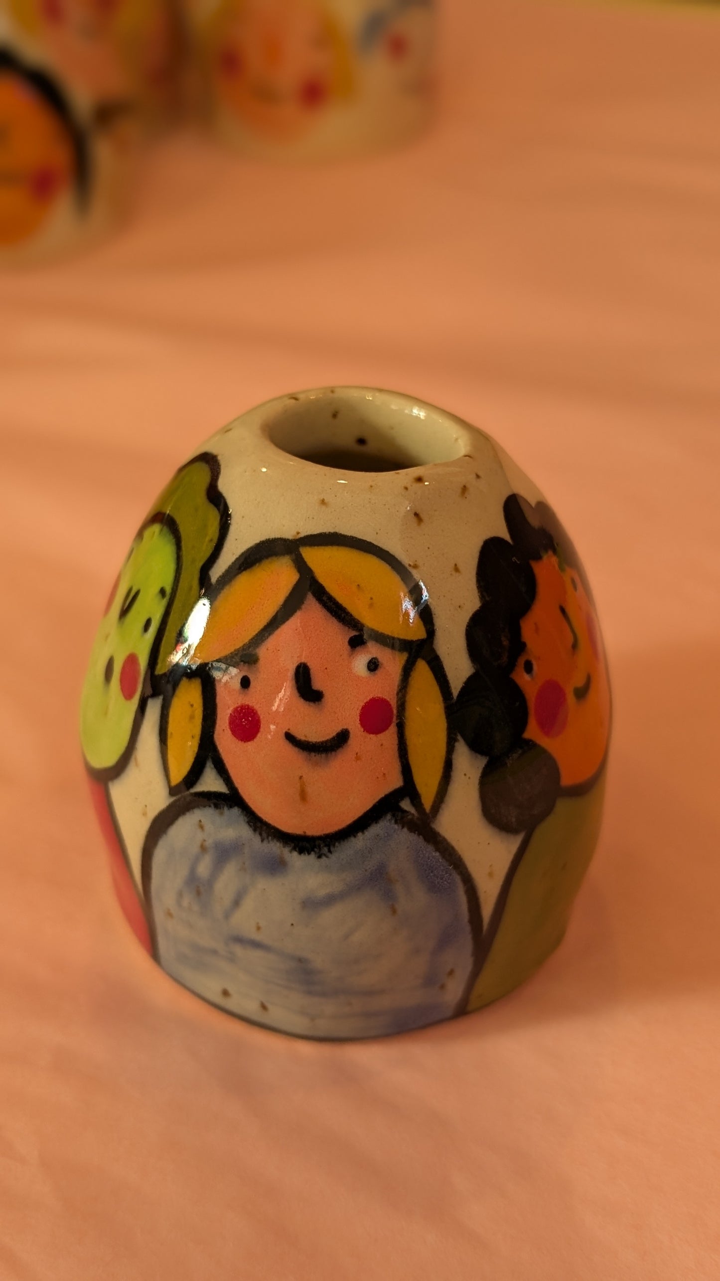 Collection Visages Tasses et Vases - Fraulein B.