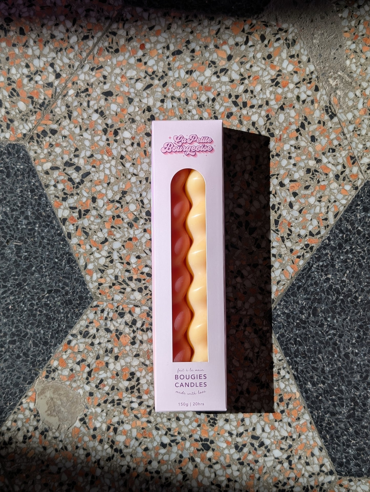 Paquet de 2 Bougies Spirales - La Petite Bourgeoise