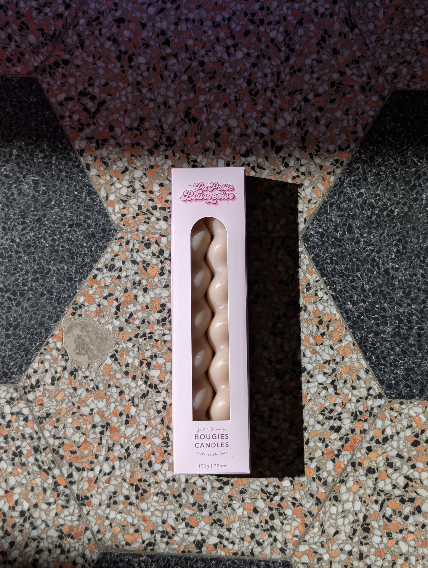 Paquet de 2 Bougies Spirales - La Petite Bourgeoise