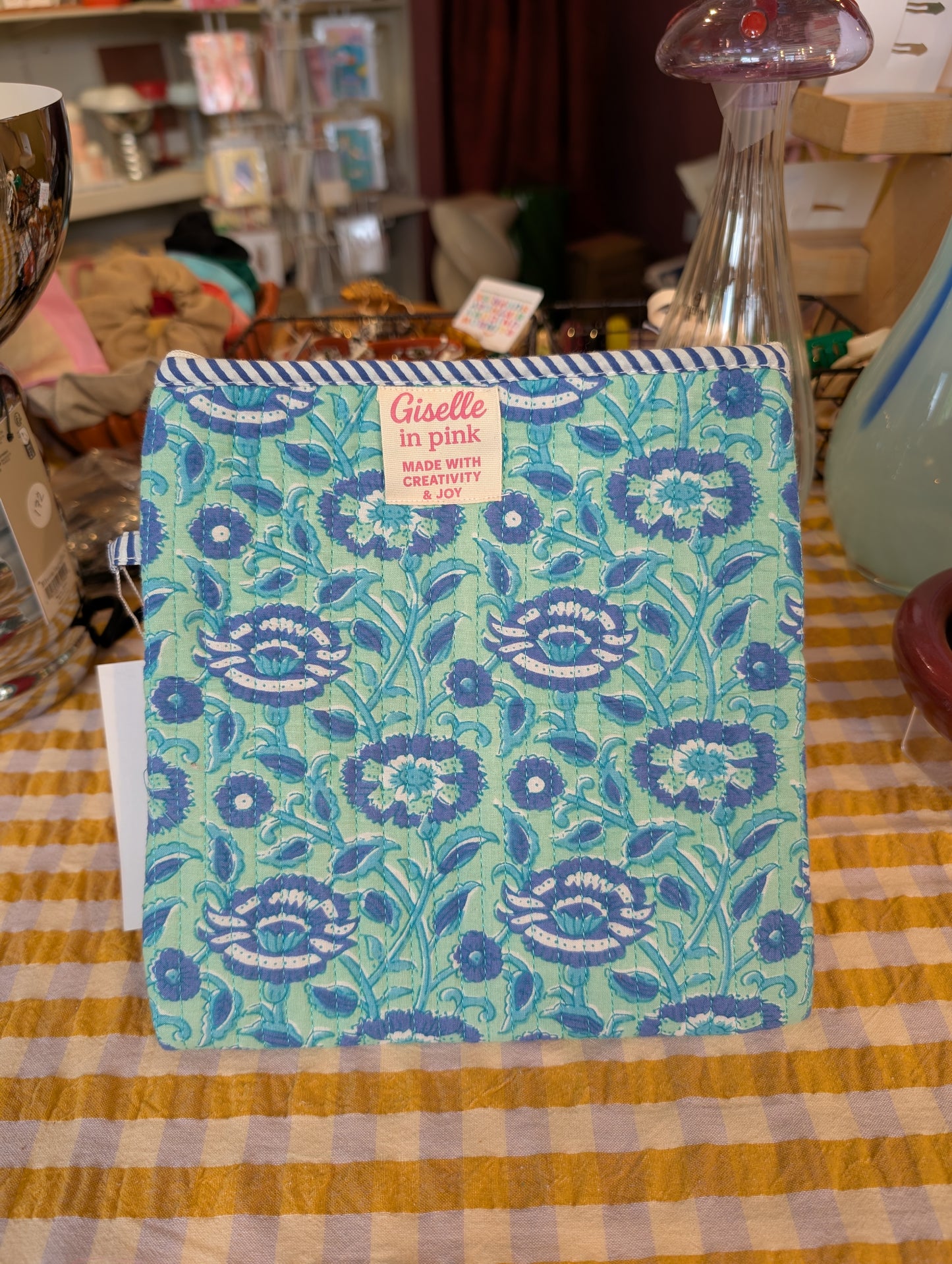 Trousse/pochette matelassé - Giselle in Pink