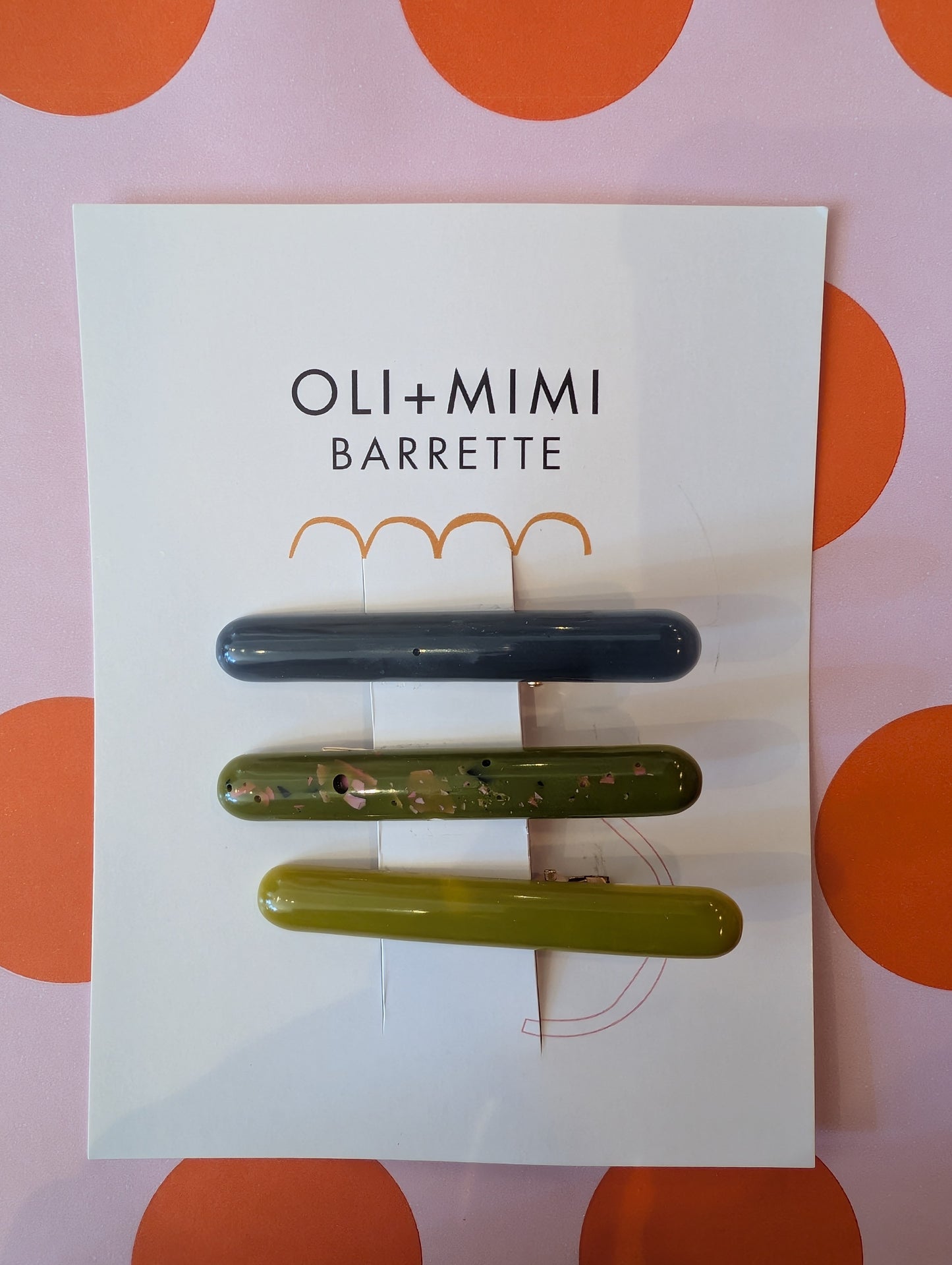 Barettes en paquet - Oli et Mimi