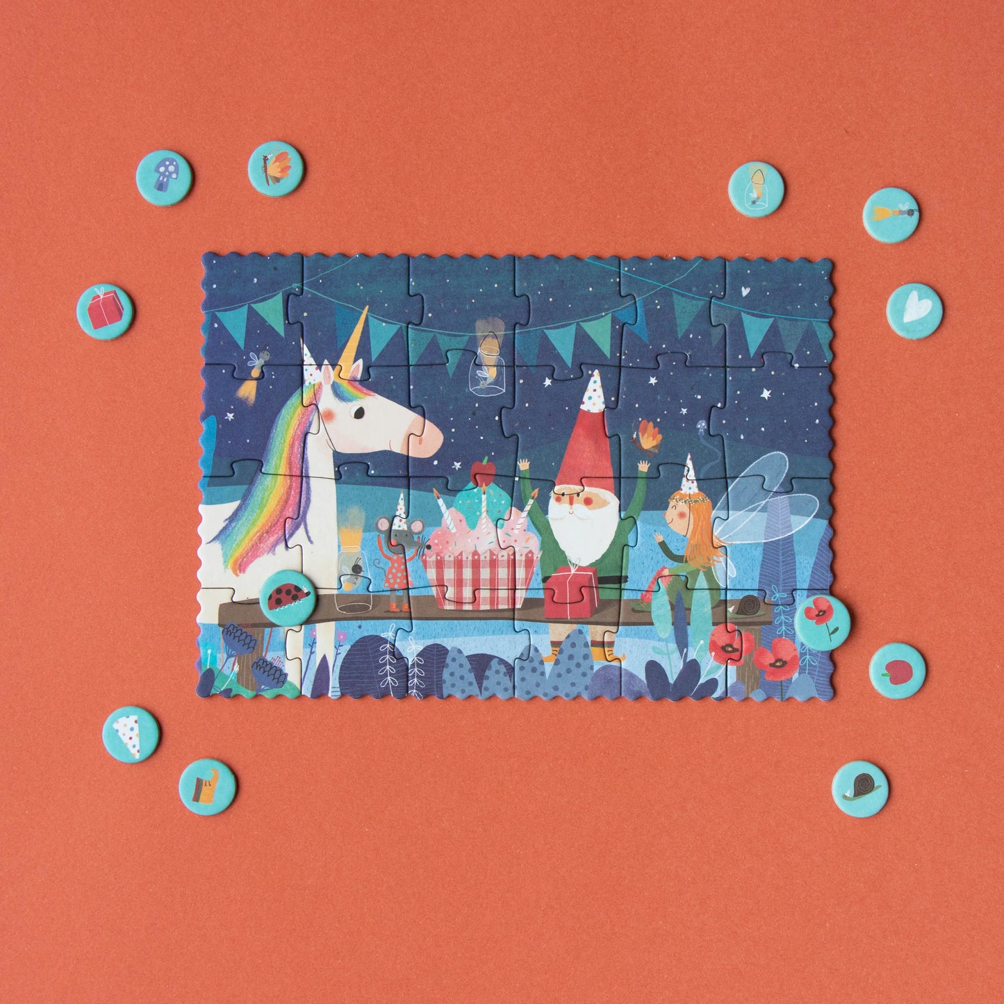 Mini casse-tête licorne - Unicorn Puzzle - Londji