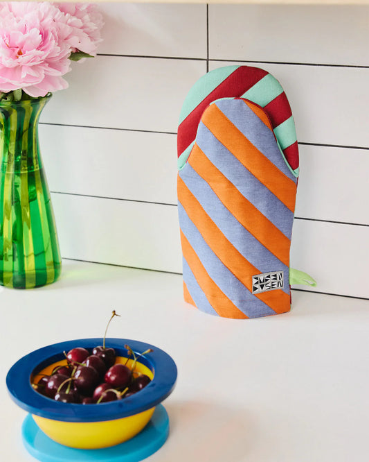 Gant de cuisine unité - Striped Single Oven Mitt - Dusen Dusen