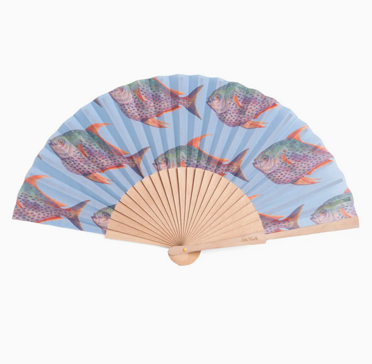 Éventail Poisson Fan - Helio Ferretti