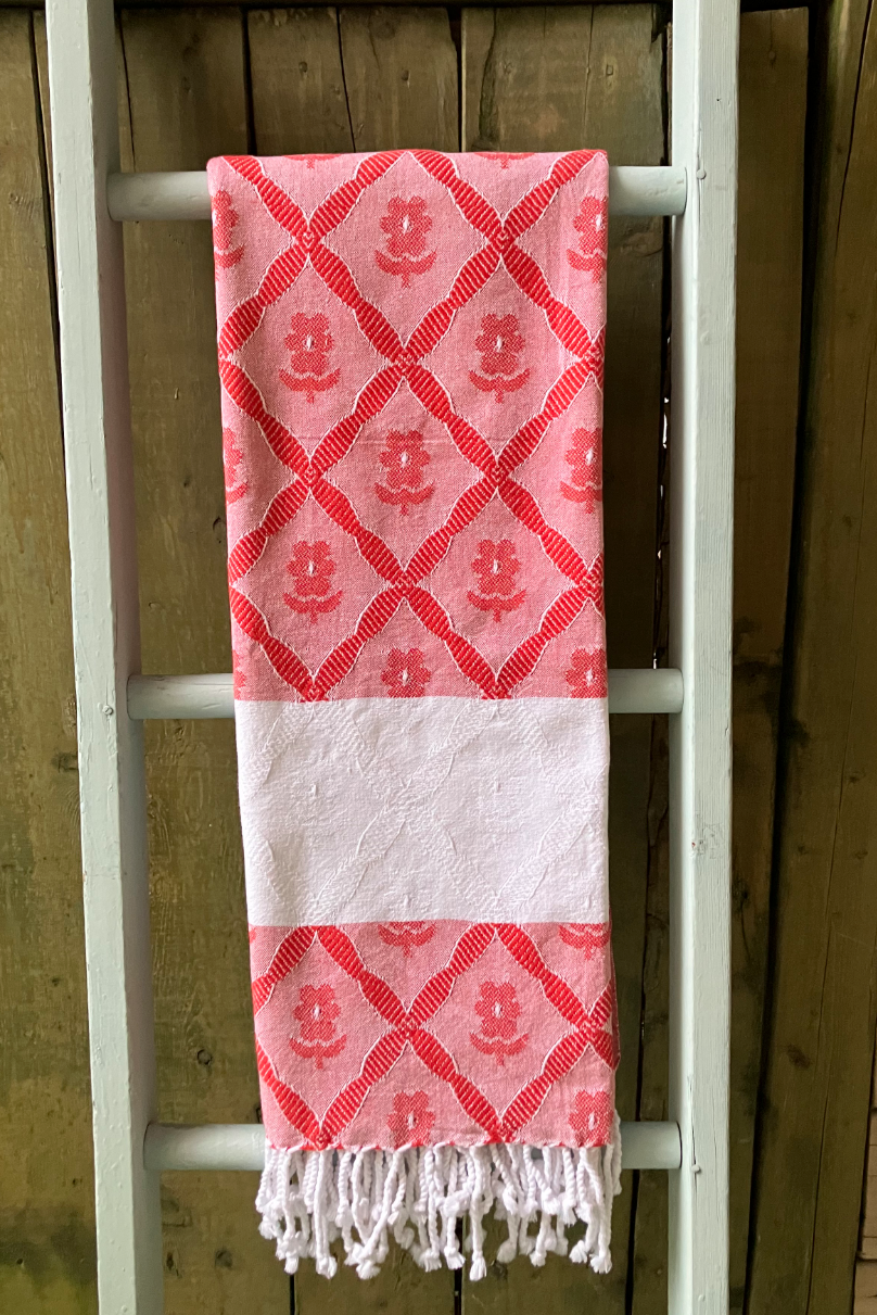 Serviette Rose Ottomane -Peshtee