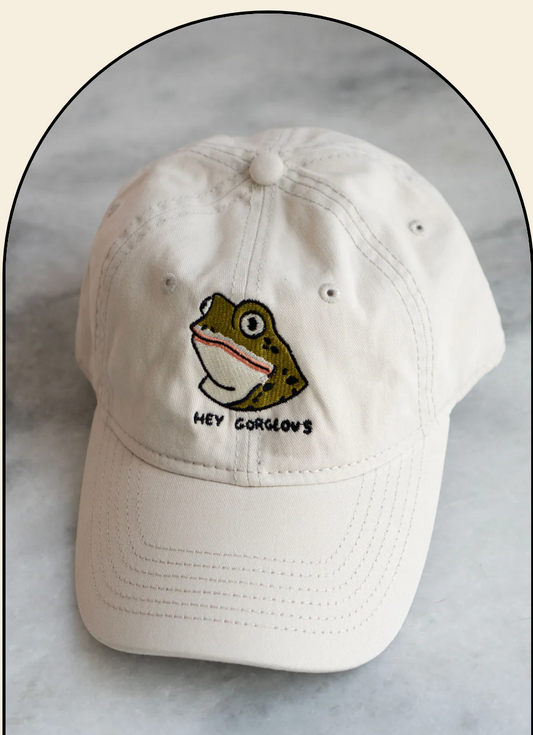 Casquette "Hey Gorgeous" Dad Hat - Stay Home Club