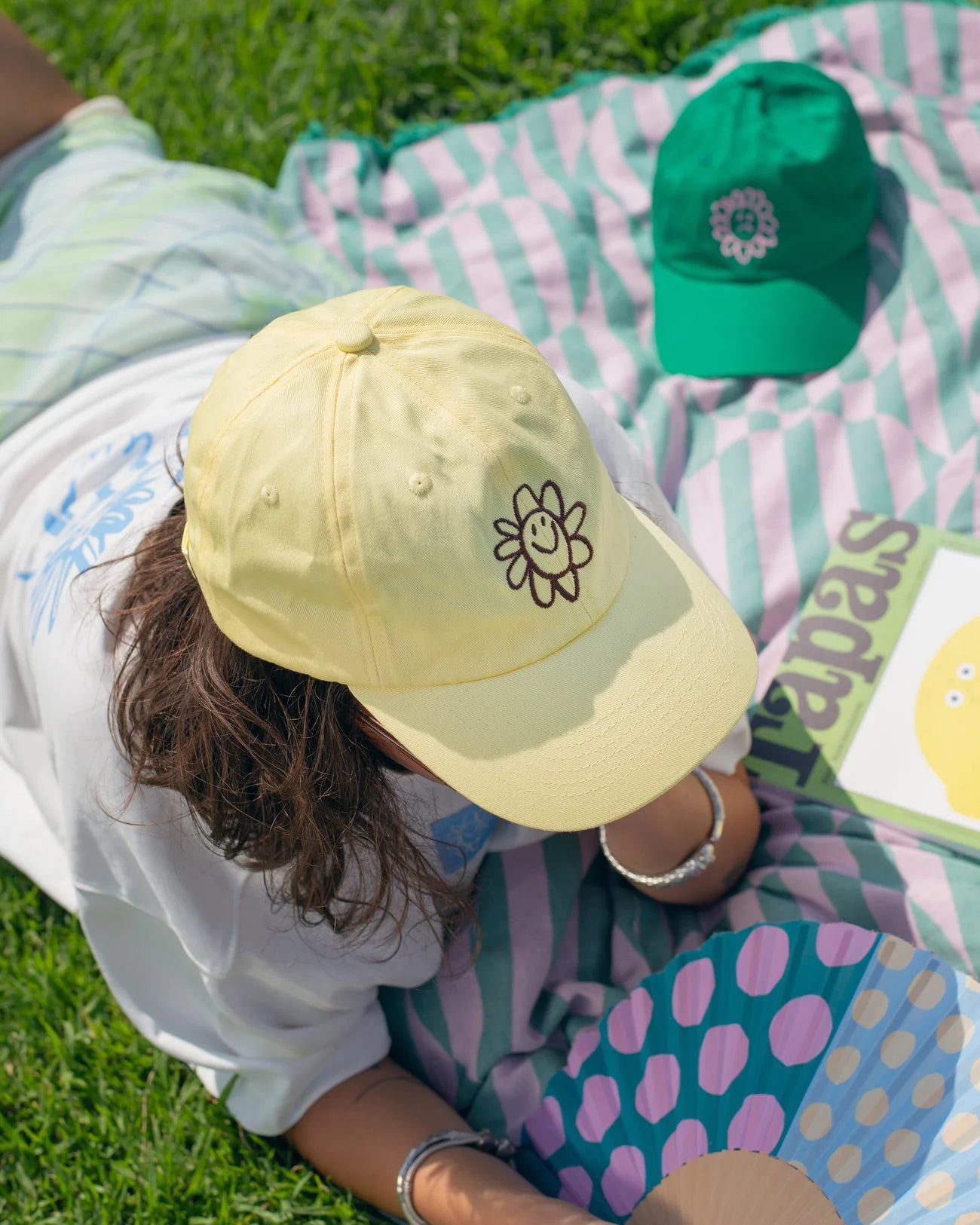 Casquette Silly Flower - Butter Yellow