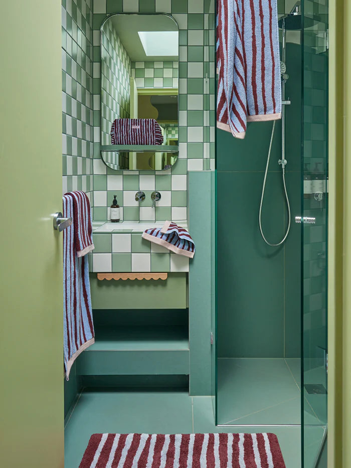 Tapis de bain Strokes Bath Mat - Mosey Me